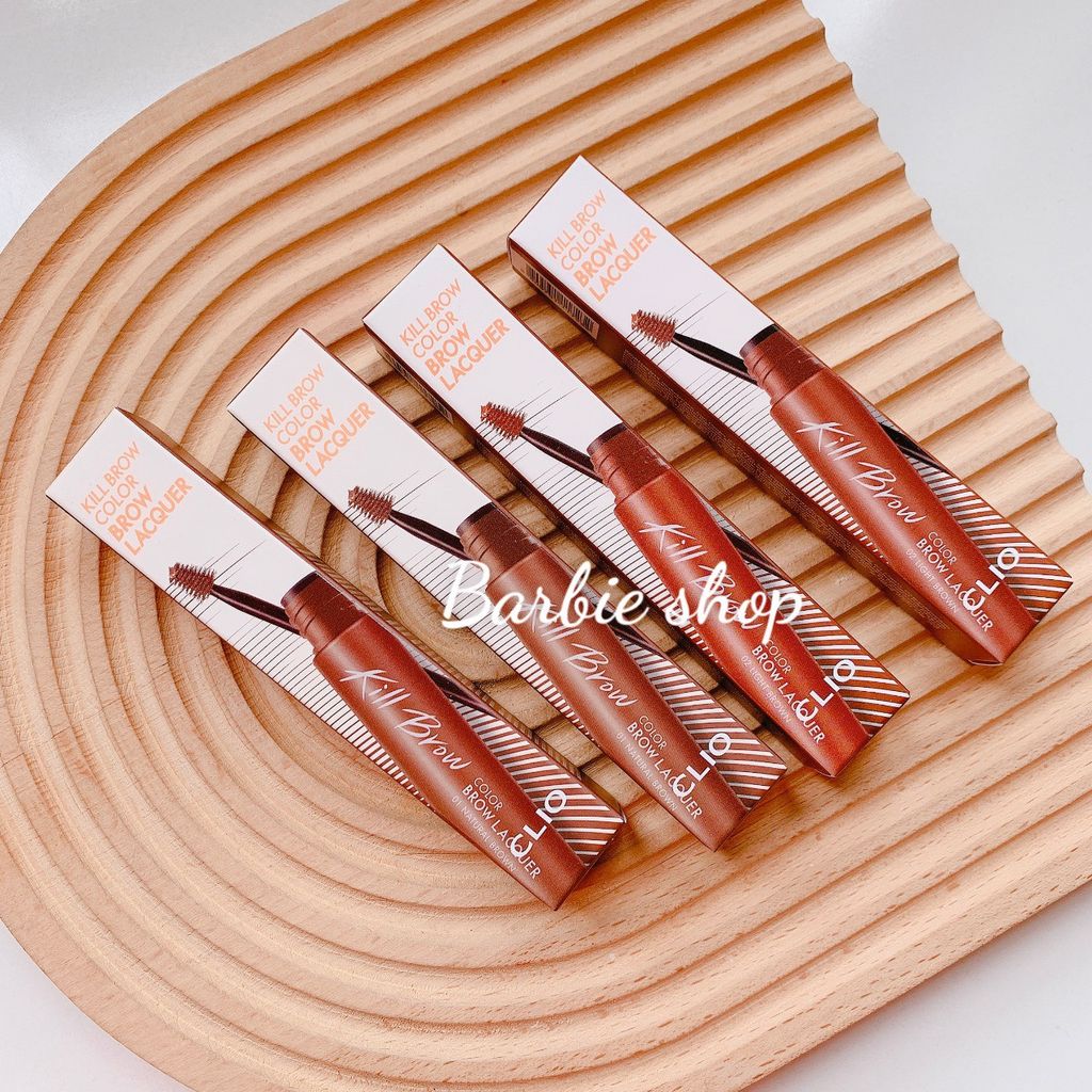 Mascara Chân Mày Clio Kill Brown Color Brow Lacquer 6G