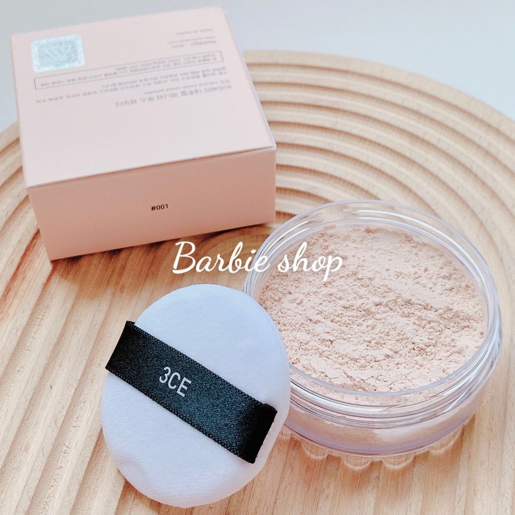 Phấn Phủ Bột 3CE Stylenanda Natural Finish Loose Powder #001 #002