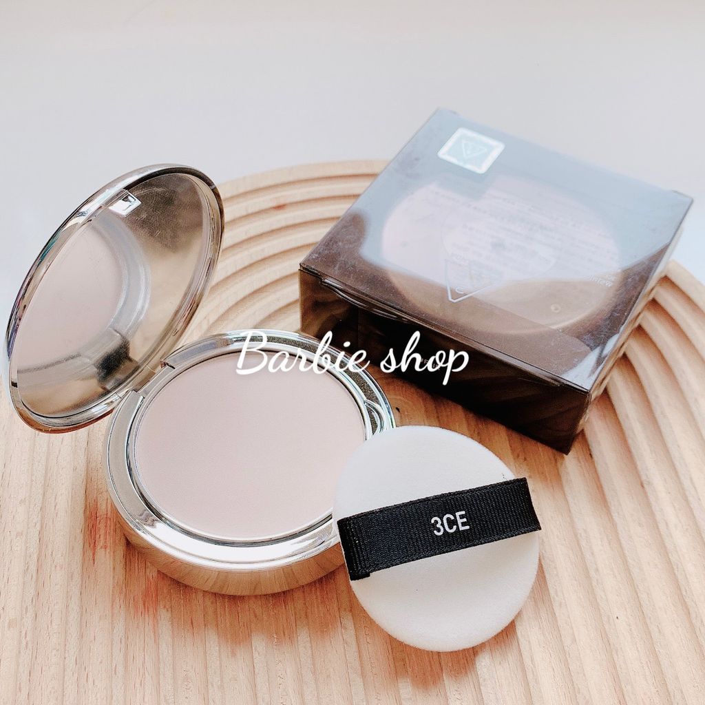 Phấn Phủ nén 3CE Makeup Fix Powder Vỏ Kim Loại