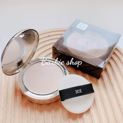 Phấn Phủ nén 3CE Makeup Fix Powder Vỏ Kim Loại
