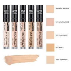 Kem Che Khuyết Điểm Catrice Camouflage High Coverage Concealer 12H Tone 10 + 20 + 15 + 05