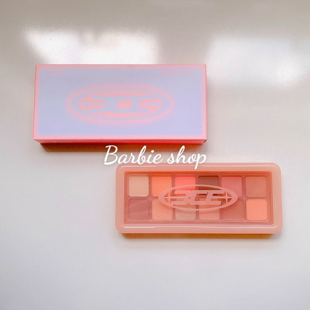 Màu Mắt 12 Ô 3CE New Take Eyeshadow Palette ( Raw Newtrals , Motion Frame , Creative Filter, Quiet Brown )