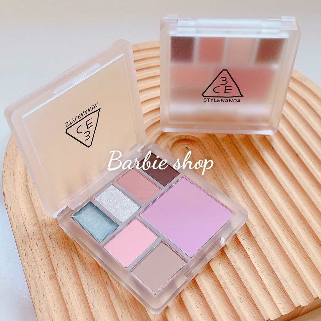 Bảng Màu Mắt - Bắt Sáng - Má Hồng- Tạo Khối Đa Năng 3CE All Rounder Face Palette