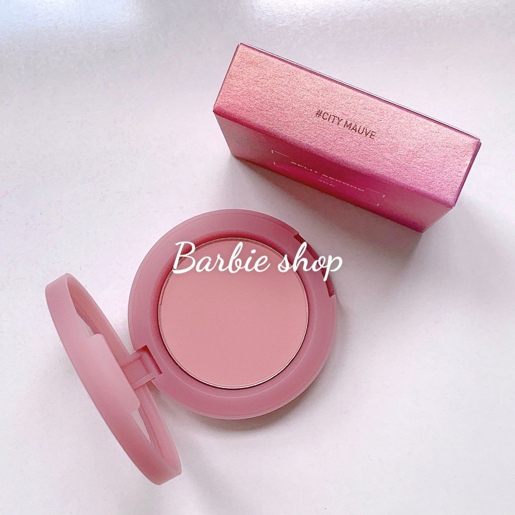 Má Hồng 3CE Face Blush Đủ Màu Hộp Tròn - Nude Peach, Mono Pink, Rose Beige, Full Of Charm, Soft Salmon, Peach Splash, Pure Cake, City Mauve, Delectable, Kinda Shy