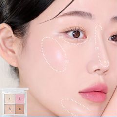 Bắt Sáng 4 Ô IPKN Flap One Face Pace Palette