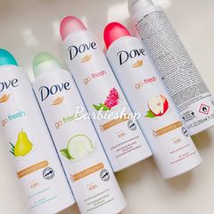 Xịt Khử Mùi Dove Original Đủ Mùi 150ml - 250ML