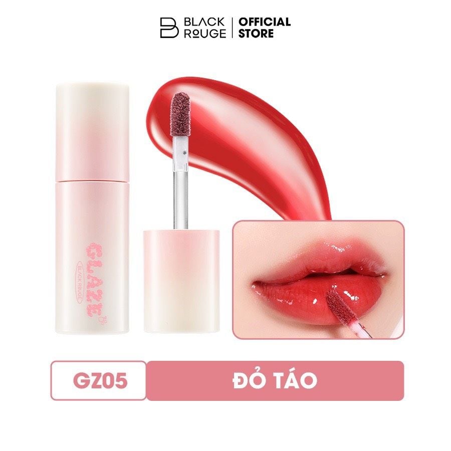 Son Tint Bóng Black Rouge Chewy Lip Glaze
