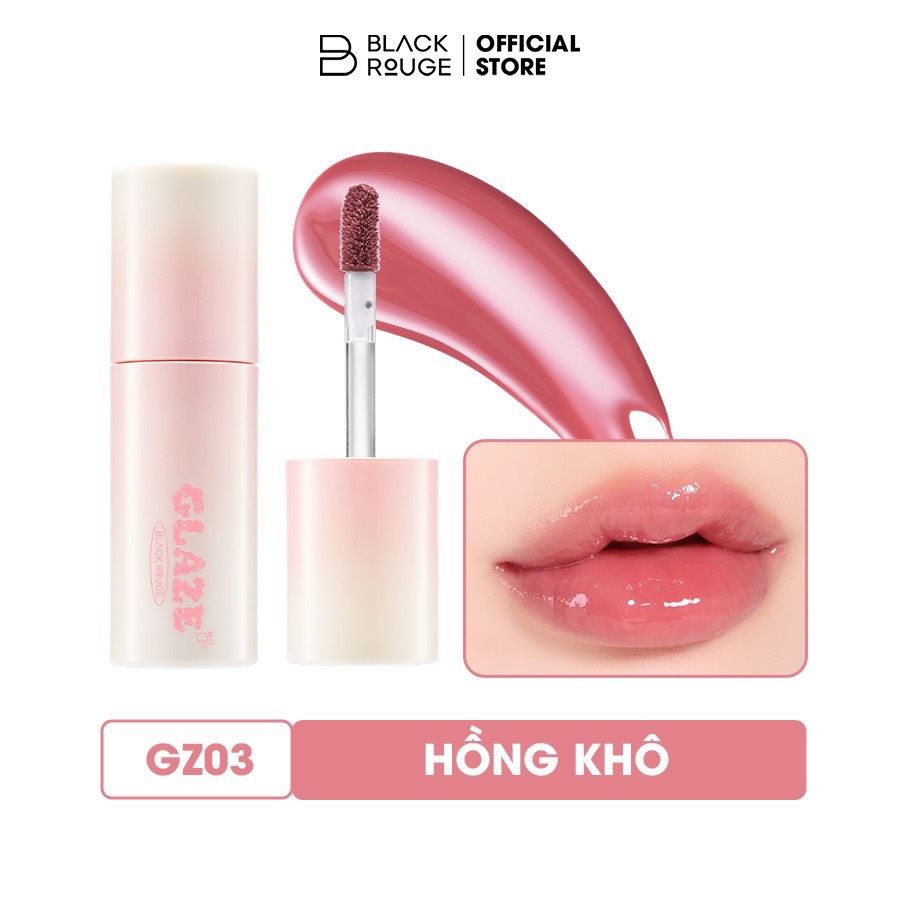 Son Tint Bóng Black Rouge Chewy Lip Glaze