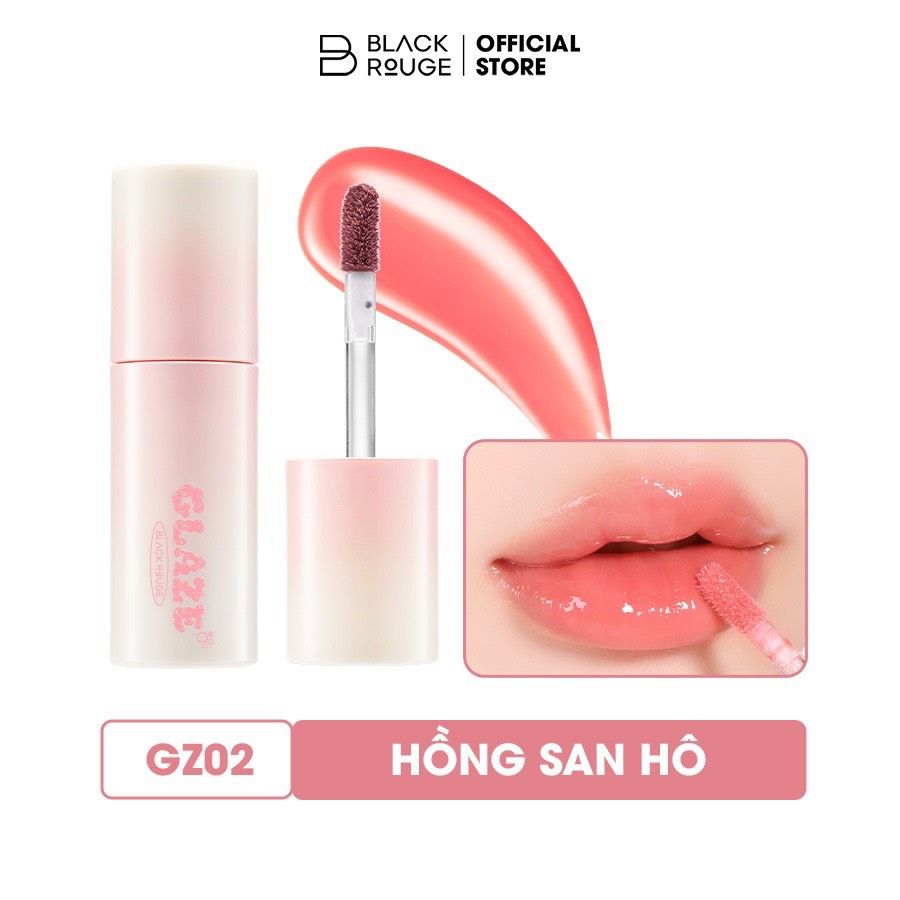 Son Tint Bóng Black Rouge Chewy Lip Glaze