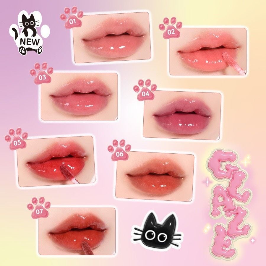 Son Tint Bóng Black Rouge Chewy Lip Glaze
