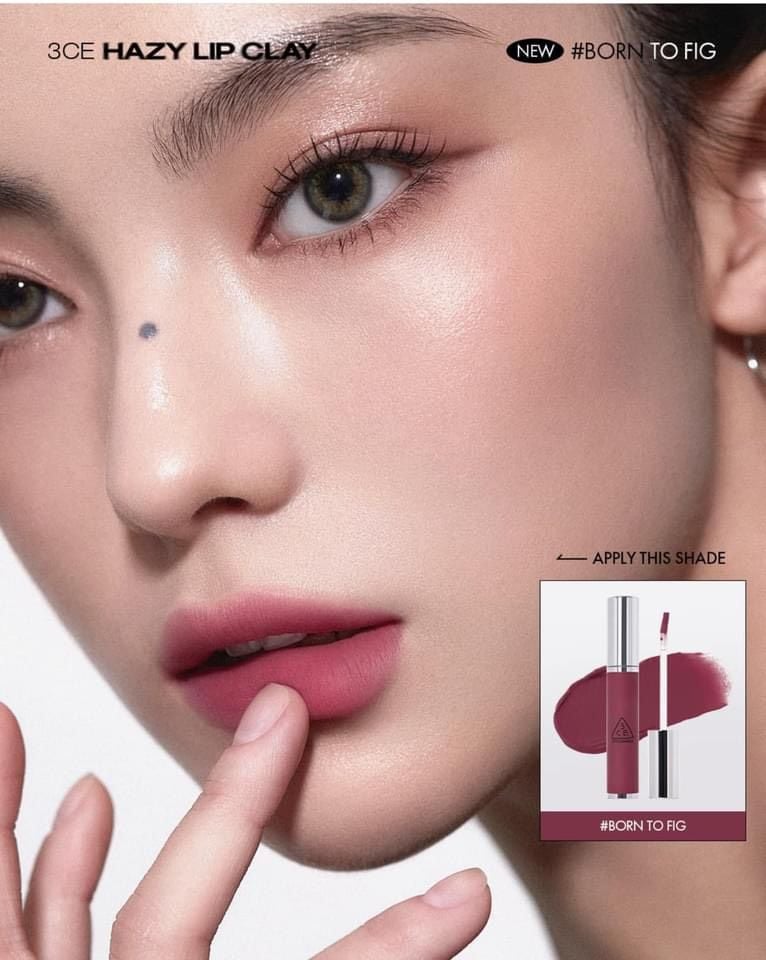 [Mẫu Mới] Son Kem 3CE Hazy Lip Clay ( #No Regrets )