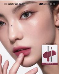 [Mẫu Mới] Son Kem 3CE Hazy Lip Clay ( #No Regrets )
