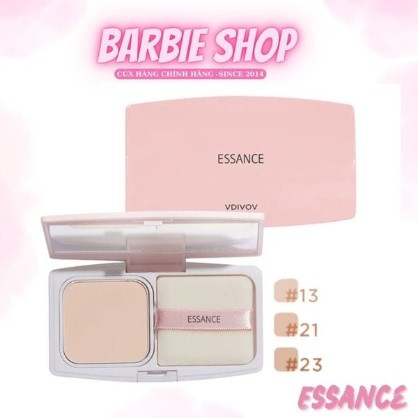 Phấn Phủ Nén Siêu Mịn Lâu Trôi Chống Nắng Essance Veil Fit Two Way Cake SPF 30 PA ++ Màu 13 , 21