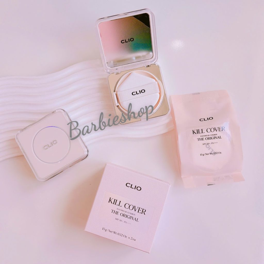 Phấn nước clio kill cover founwear cushion The original SPF50+,PA+++