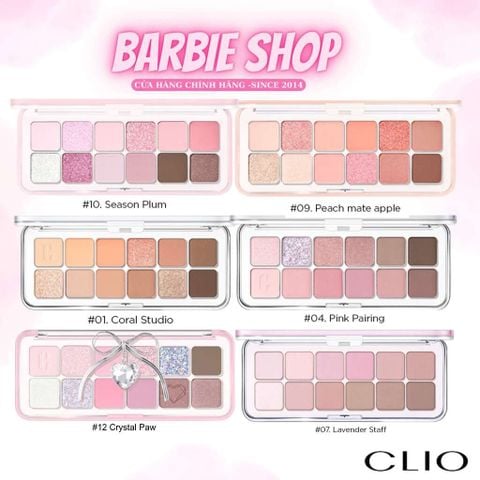 [Mẫu Mới] Màu Mắt 12 Ô Clio Pro Eye Palette Air