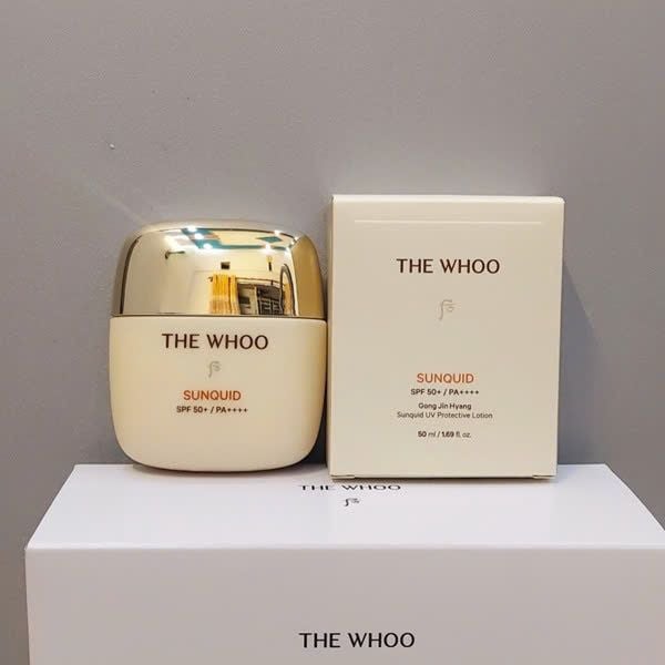 Kem Chống Nắng The Whoo Gongjinhyang Sunquid UV Protective Lotion SPF 50+/PA++++ 50ml