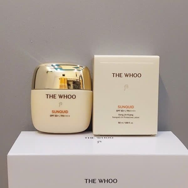 Kem Chống Nắng The Whoo Gongjinhyang Sunquid UV Protective Lotion SPF 50+/PA++++ 50ml