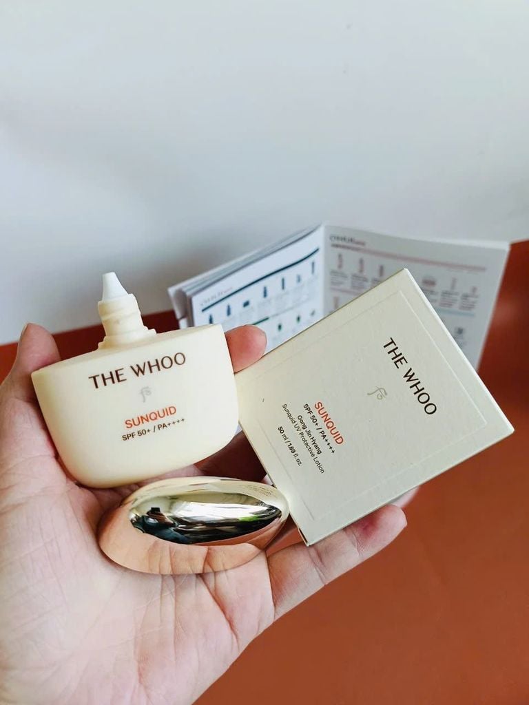 Kem Chống Nắng The Whoo Gongjinhyang Sunquid UV Protective Lotion SPF 50+/PA++++ 50ml