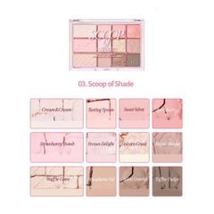 Màu Mắt 12 Ô Clio Shade & Shadow Palette