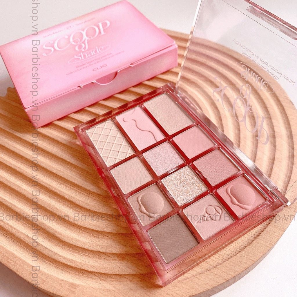 Màu Mắt 12 Ô Clio Shade & Shadow Palette