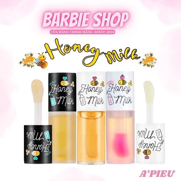 Son Dưỡng Môi Dạng Dầu A'Pieu Honey & Milk Lip Oil 5g