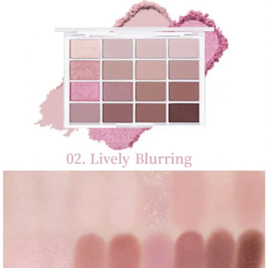 Bảng Mắt 16 Ô Wake Make Soft Blurring