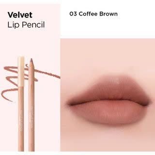 Chì Kẻ Viền Môi Clio Velvet Lip Pencil Kèm Gọt Chì