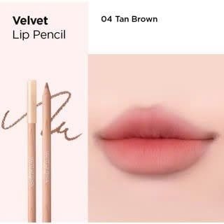 Chì Kẻ Viền Môi Clio Velvet Lip Pencil Kèm Gọt Chì