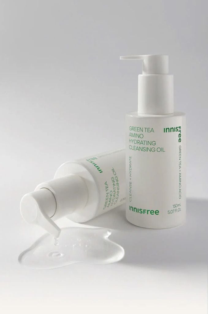 [Mẫu Mới] Dầu tẩy trang Innisfree Green Tea Amino Hydrating Cleansing Oil 150ml