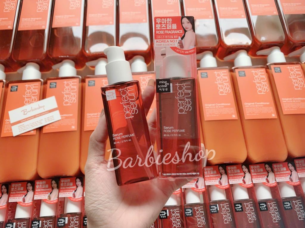 Dầu Gội & Dầu Xả Phục Hồi Tóc Miseen Scene Perfect Serum Hàn Quốc 680ML (Hồng , Đỏ, Cam)
