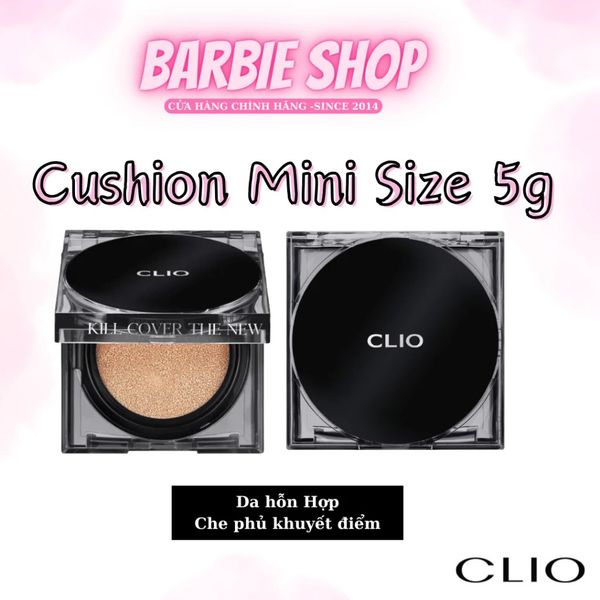 Phấn Nước Clio Kill Cover The New Founwear Cushion mini 5g ( dành cho da hỗn hợp )