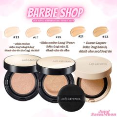 [Kèm Lõi] Phấn Nước Jung Saem Mool Essential Skin Nuder Cushion-Nuder Long Wear Cushion-Nuder Cover Layer Cushion 14g