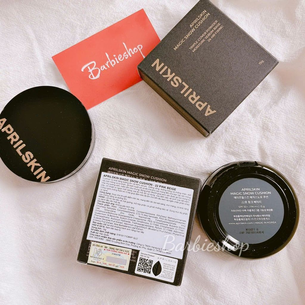 Phấn Nước Che Phủ Hoàn Hảo Aprilskin Magic Snow Cushion