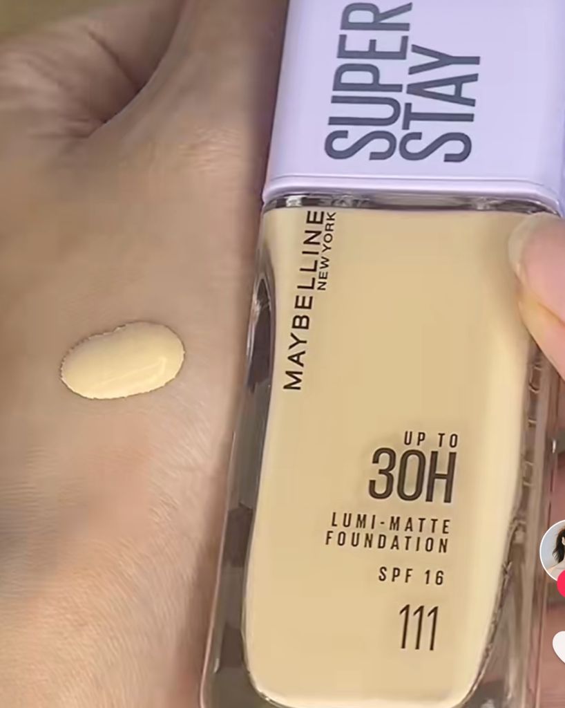Kem Nền Maybelline Super Stay Lumi- Matte 30H Foundation