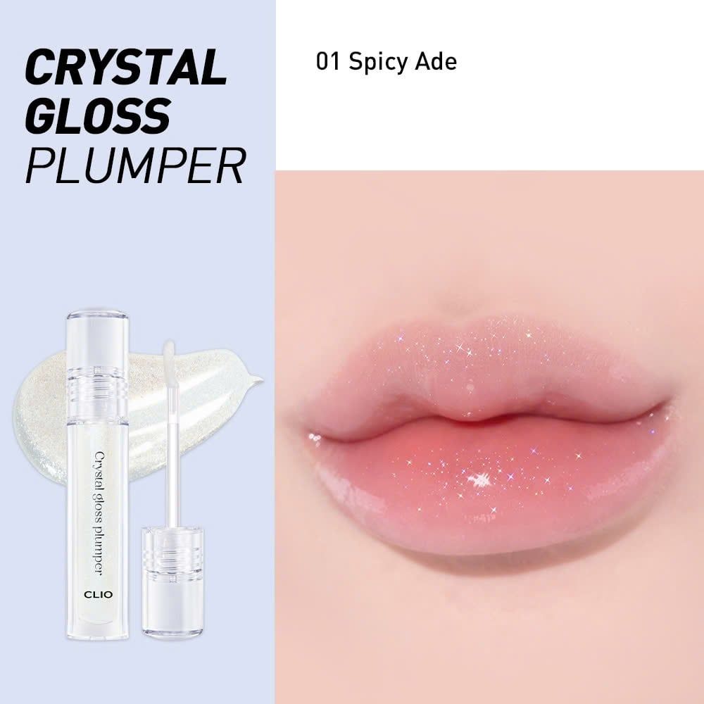 Son Bóng Clio Crystal Gloss Plumper 3.4g