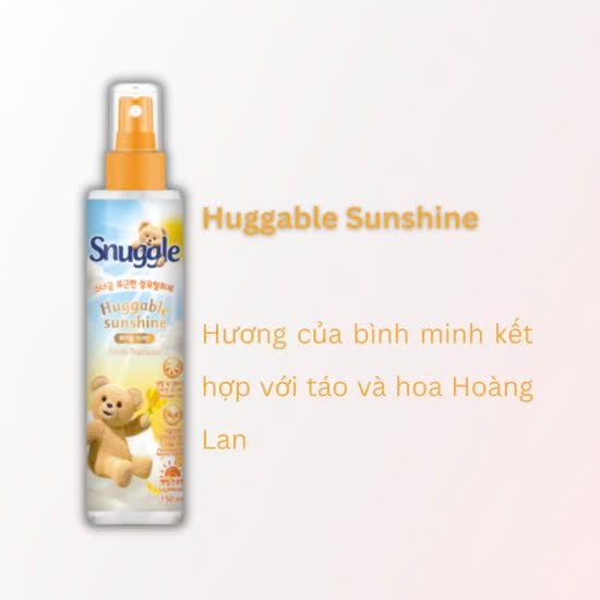 Xịt thơm quần áo SNUGGLE 150ml