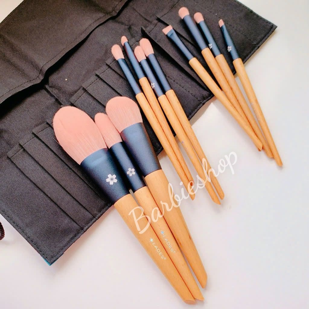 Bộ Cọ Trang Điểm Cao Cấp LADES 11 Cây