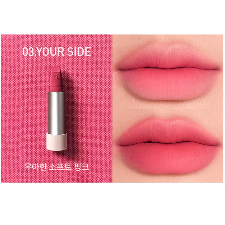 Son thỏi 3CE cashmere HUG lipstick