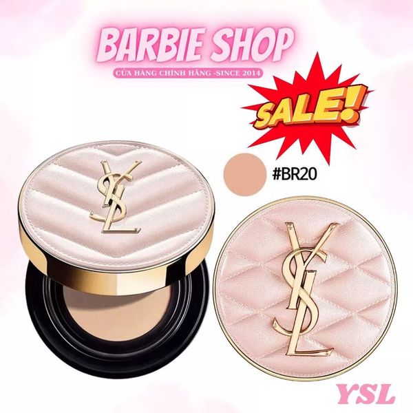 Phấn Nước Cushion YSL Limited Edition Vỏ Hồng Tone 20