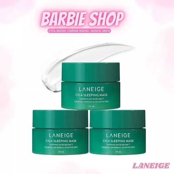 Mặt nạ ngủ mặt - dưỡng ẩm cica laneige sleeping mask 10ml