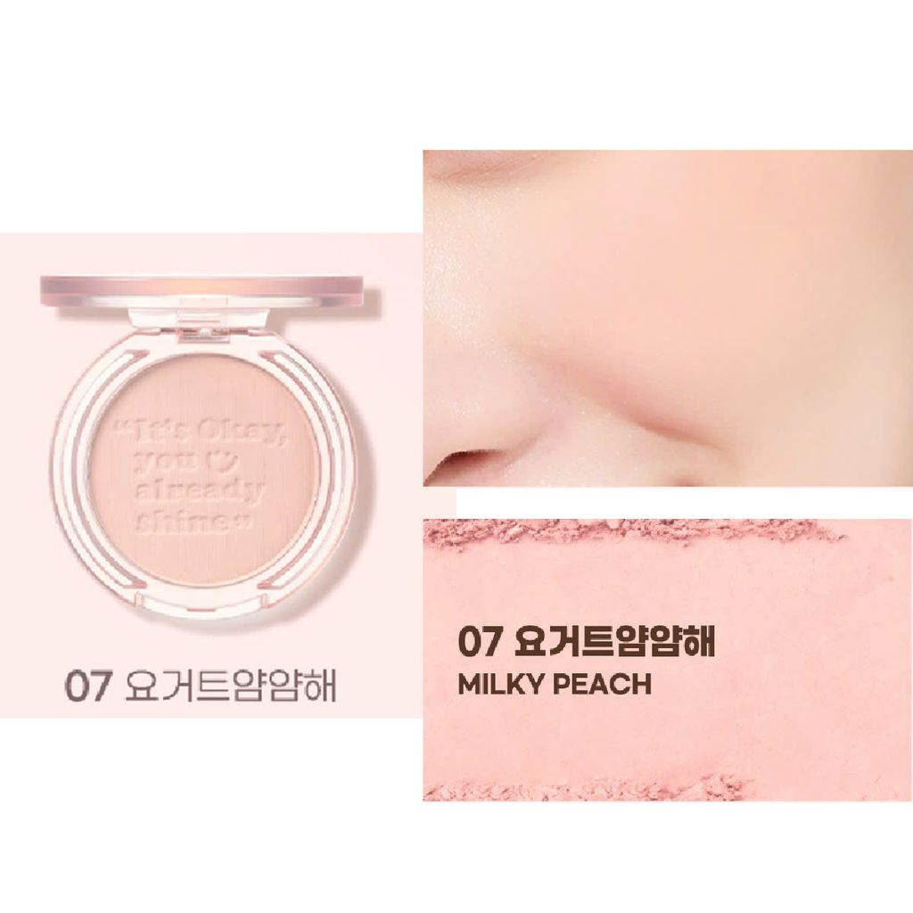 Phấn Má Hồng Peripera Pure Blushed Sunshine Cheek