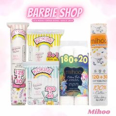 Bông Tẩy Trang Mihoo Cotton Pads - Mihoo Kokimi Đủ Dòng [155 miếng - 210 miếng - 240 miếng]