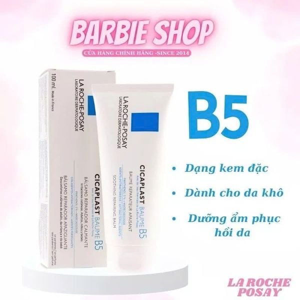 Kem Giảm Thâm Tái Tạo Da La Roche-PoSay Cicaplast B5 40ml