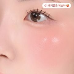 Má Hồng Kem Peripera Syrupy Tok Cheek Mịn Bóng 9g