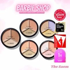 Che Khuyết Điểm Triệt Sắc The Saem Cover Triple Pot Concealer