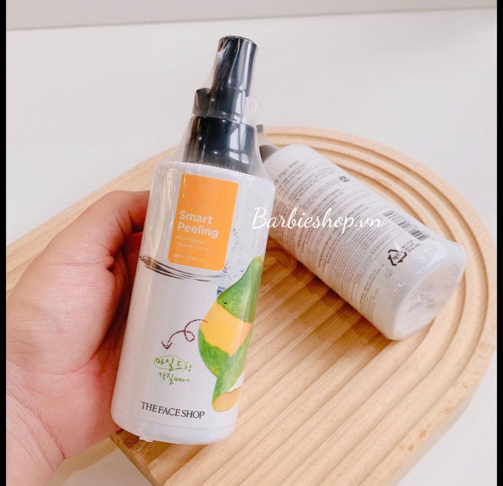 Tẩy Tế Bào Chết Đu Đủ The Face Shop Smart Peeling Mild Papaya 150ml