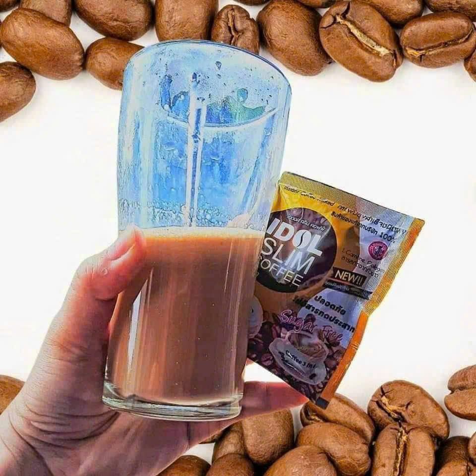 Cà Phê Giảm Cân Idol Slim Coffee (1 Hộp 10 Gói)