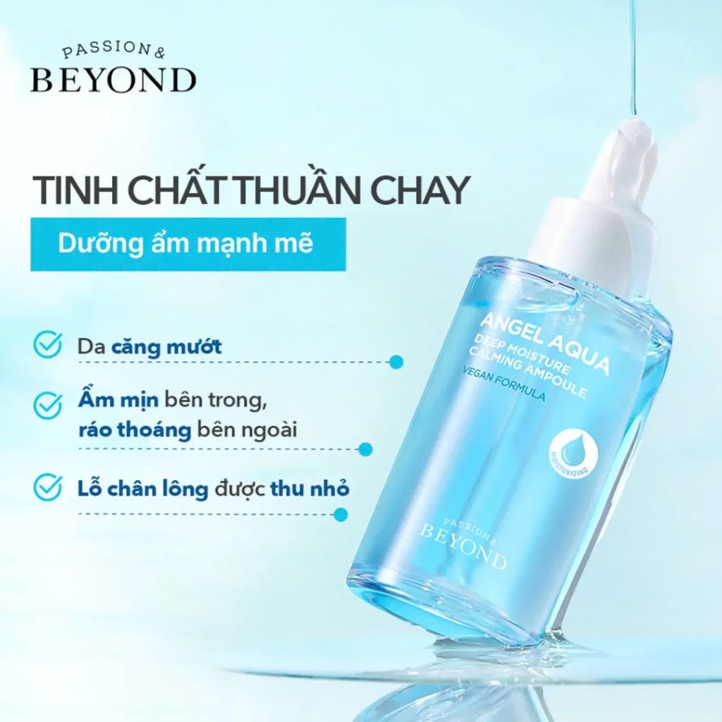 Serum Dưỡng Ẩm Beyond Angel Aqua Deep Moisture Calming Ampoule 50ml