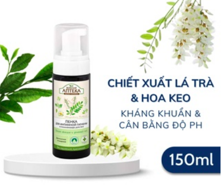 Dung Dịch Vệ Sinh Phụ Nữ Anteka Tạo Bọt - 150ml