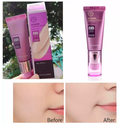 Kem Nền Bb Cream Power The Face Shop 20g 40g Tím